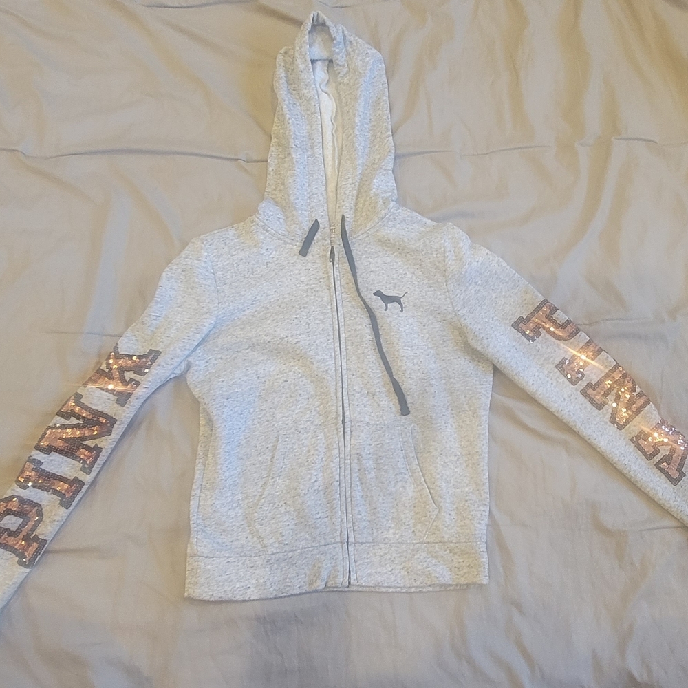 VS PINK X-Small Full Zip Up Jacket